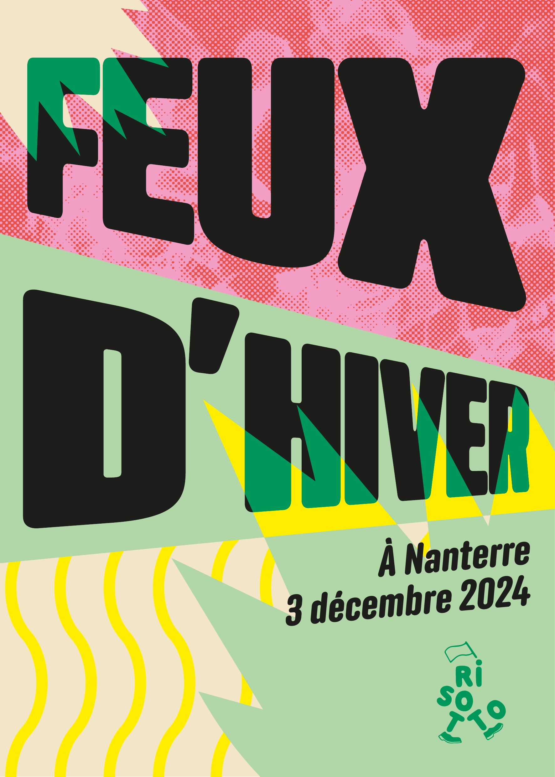 Feux d'Hiver 2024 / Réseau Risotto / Nanterre